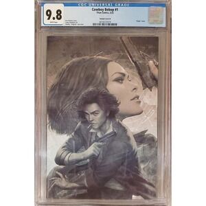 Cowboy Bebop #1 Artgerm Virgin Variant H CGC‎ 9.8 White Pages Spike Spiegel
